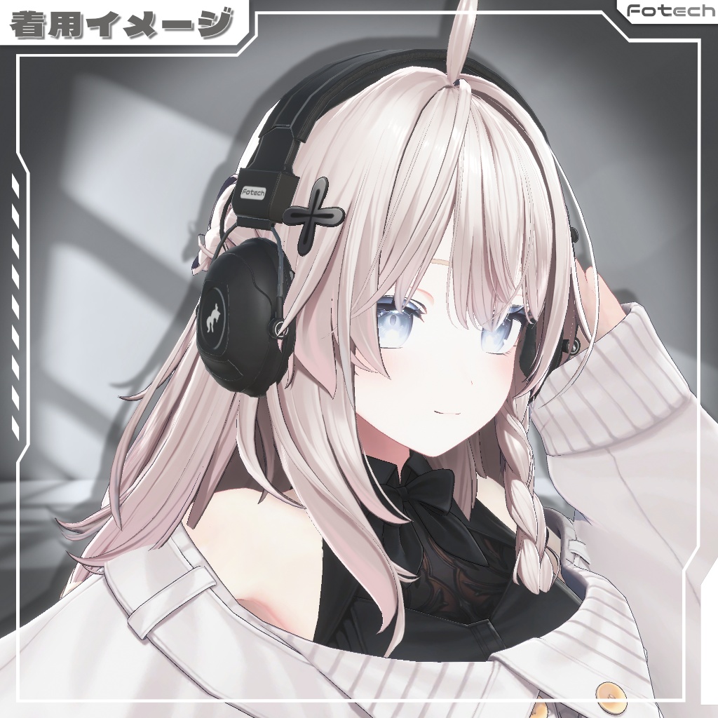 【3Dモデル】ヘッドフォン WH-TACTIX