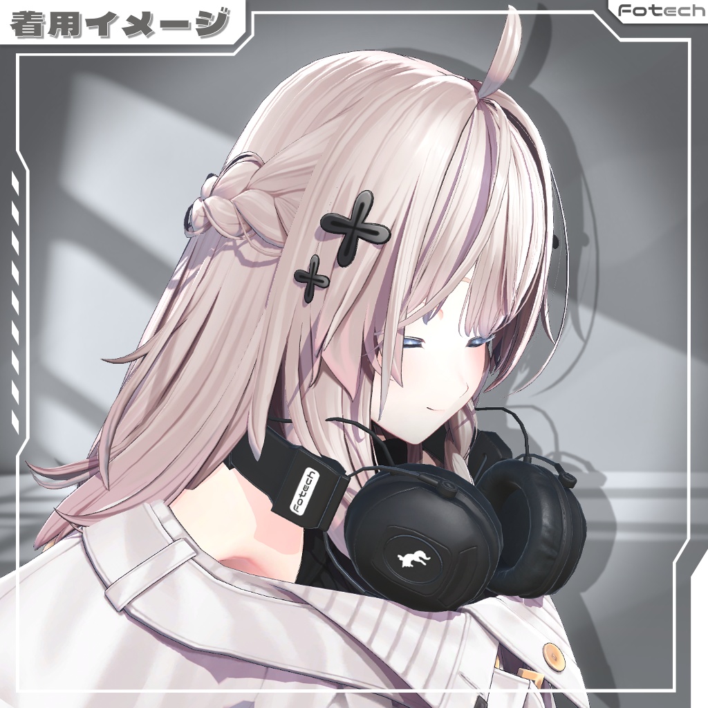 【3Dモデル】ヘッドフォン WH-TACTIX