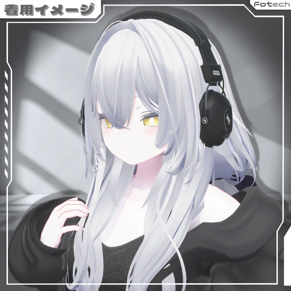 【3Dモデル】ヘッドフォン WH-TACTIX