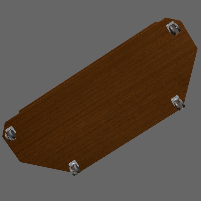 クリップスタジオ用 テレビ台 3Dオブジェクト素材