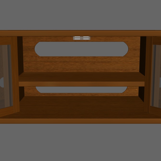 クリップスタジオ用 テレビ台 3Dオブジェクト素材