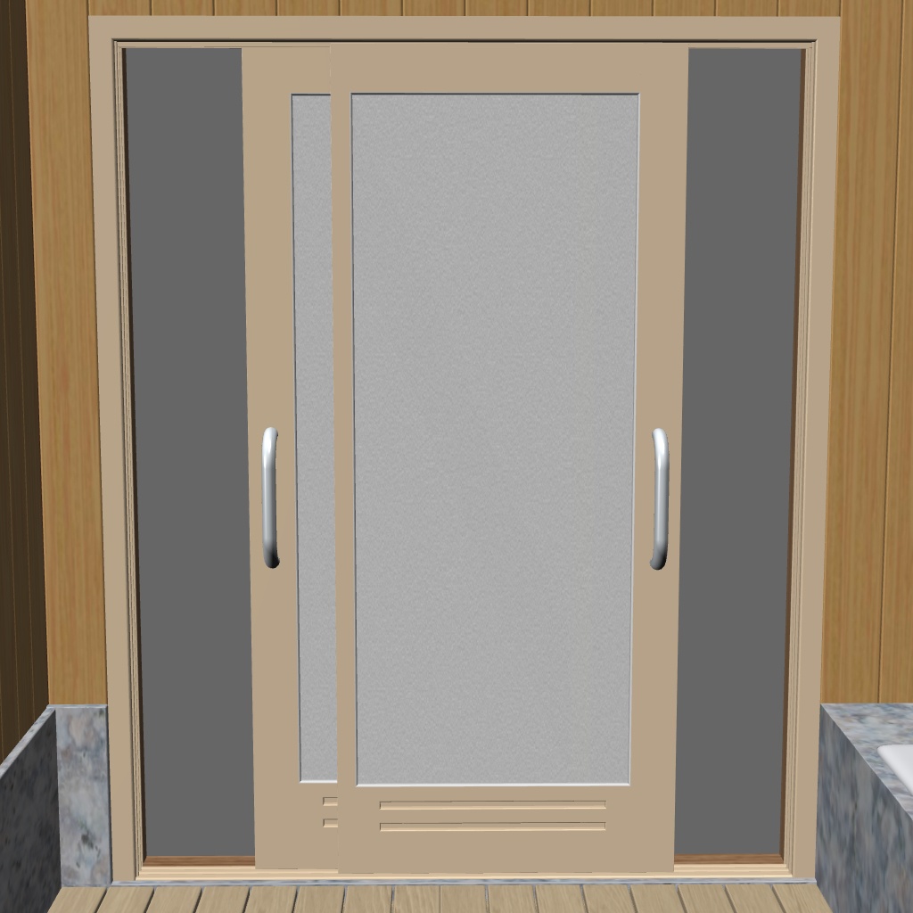 クリップスタジオ用 浴室の3Dオブジェクト素材