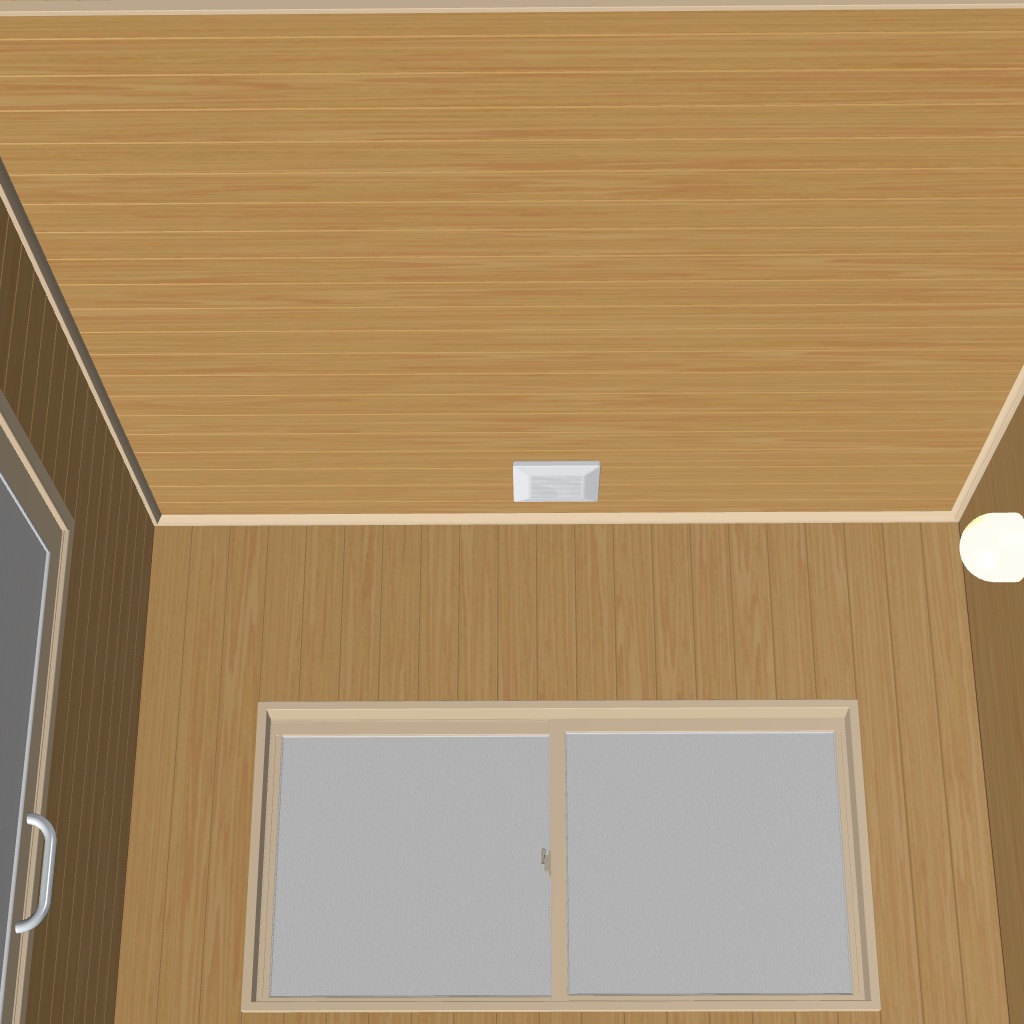 クリップスタジオ用 浴室の3Dオブジェクト素材