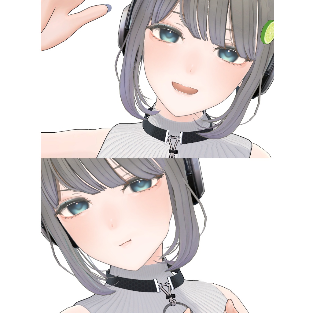 【Lowtus対応】Make&EyeTexture 「date on sunday」