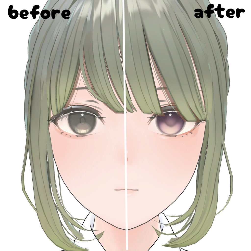 【Lowtus対応】Make&EyeTexture 「date on sunday」