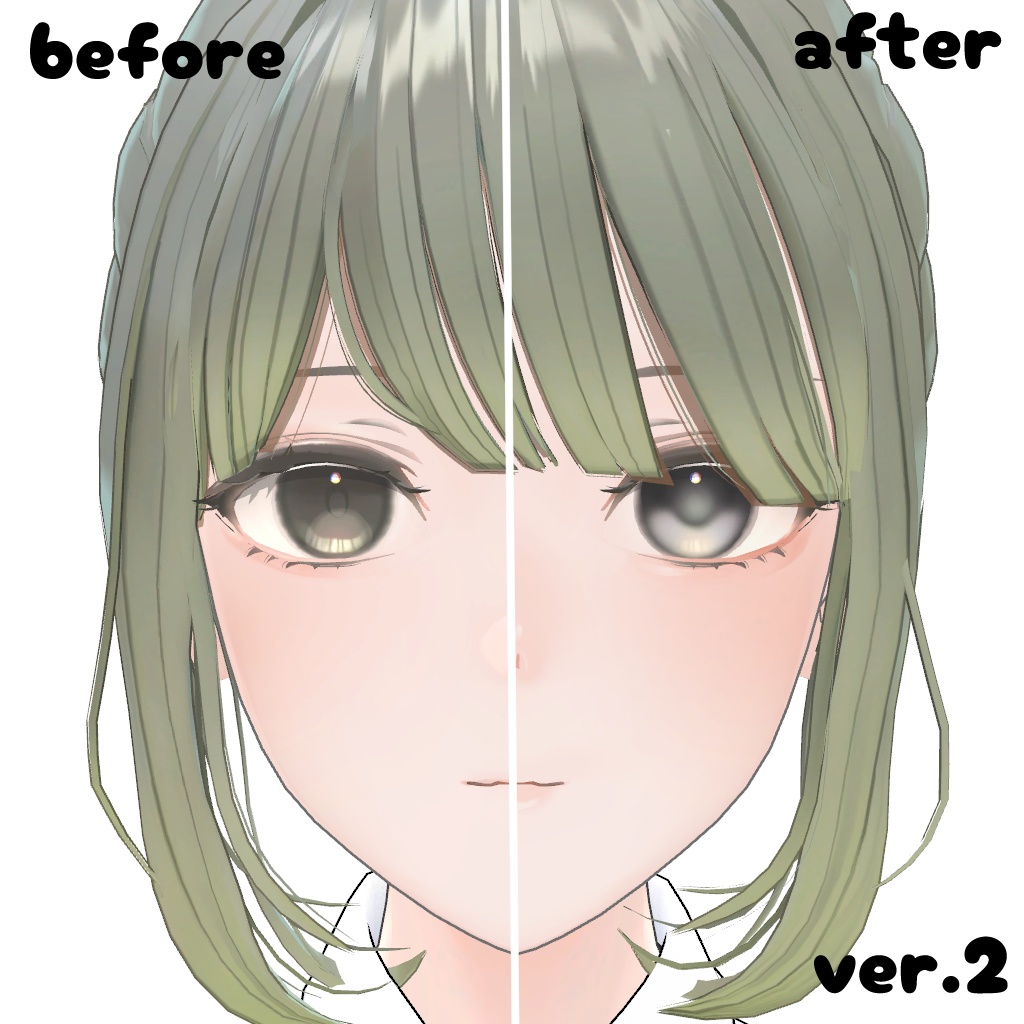 【Lowtus対応】Make&EyeTexture 「date on sunday」