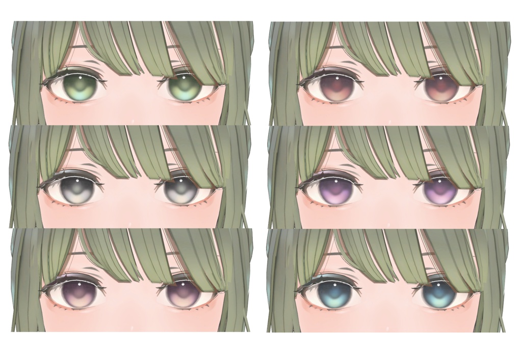 【Lowtus対応】Make&EyeTexture 「date on sunday」