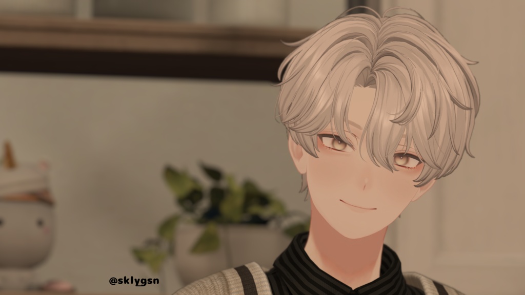 【斑霞対応】Natural Make & Eye Texture (&Body Texture)