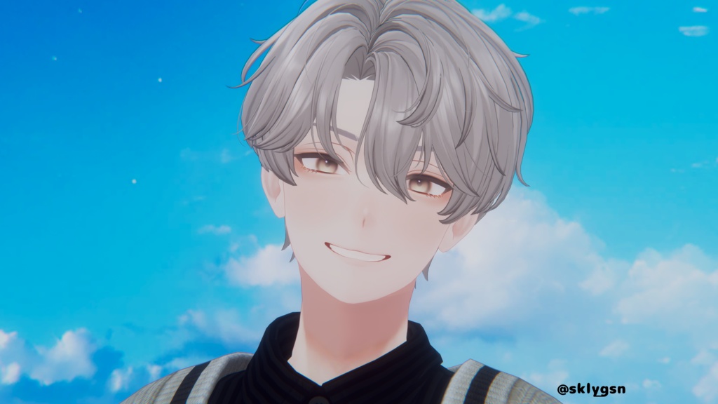 【斑霞対応】Natural Make & Eye Texture (&Body Texture)