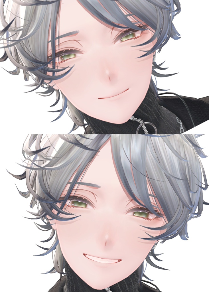 【斑霞対応】Natural Make & Eye Texture (&Body Texture)