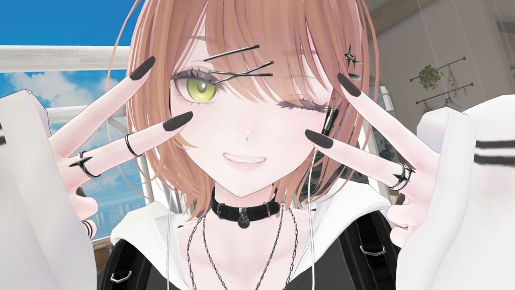 【Linne対応】Make&EyeTexture 「Pale Cherry」