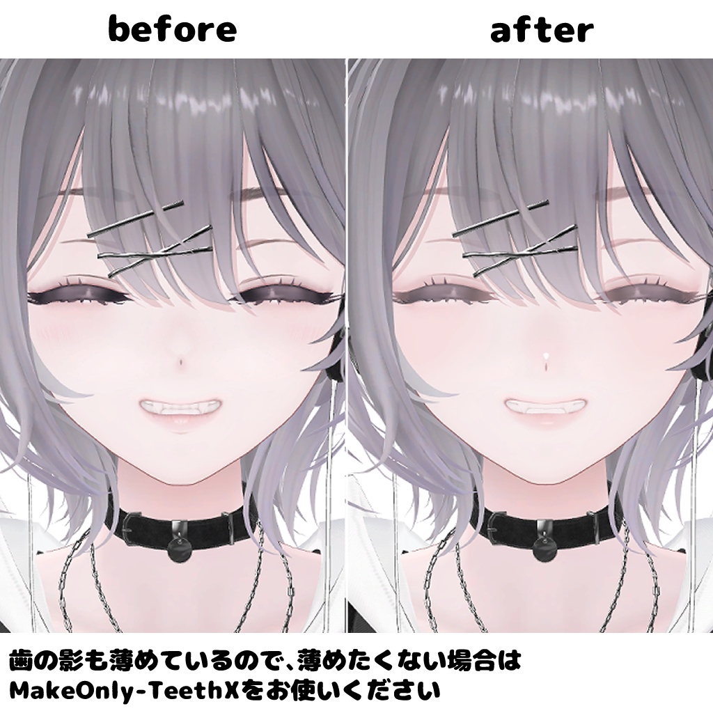 【Linne対応】Make&EyeTexture 「Pale Cherry」