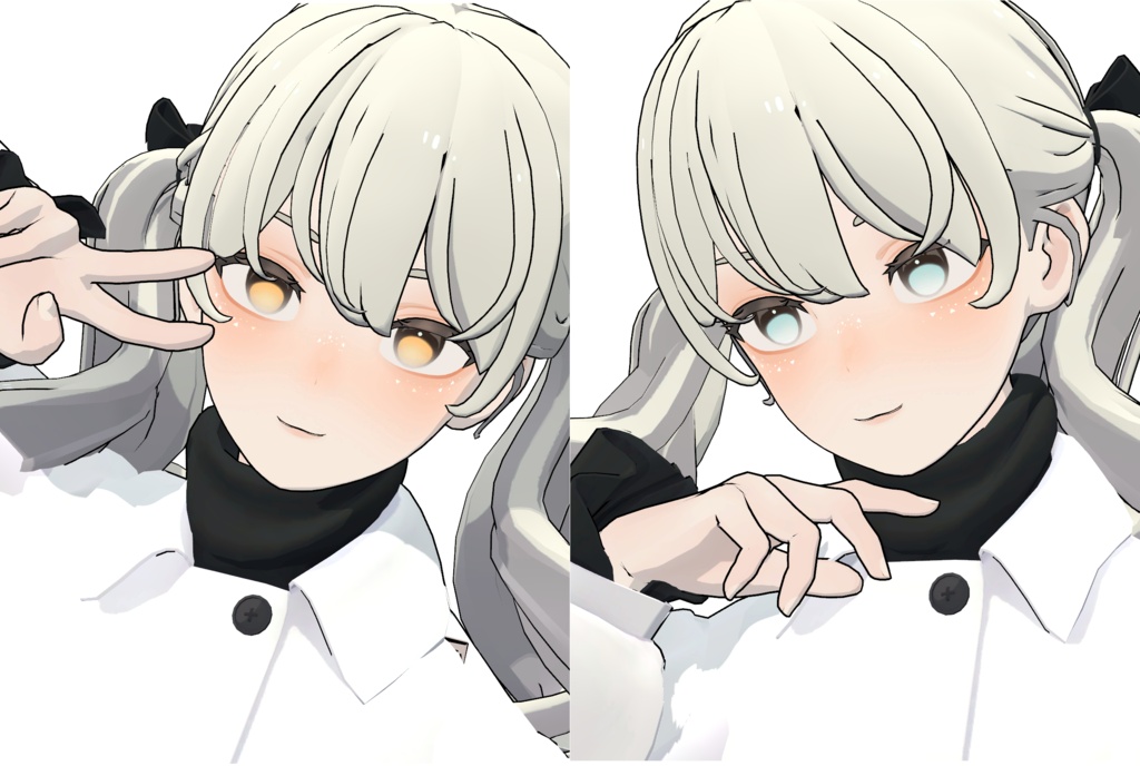 【Grus対応】Makeup & Eye Texture 「Summer Orange」