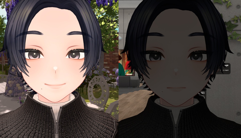 【千景対応】Makeup & Eye Texture