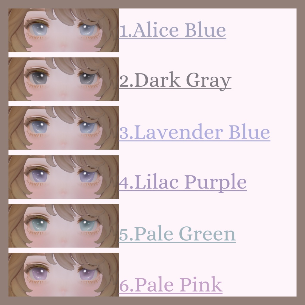 【 マリシア - Marycia - 専用】Winter_Glow Eye&Make&BodyTexture