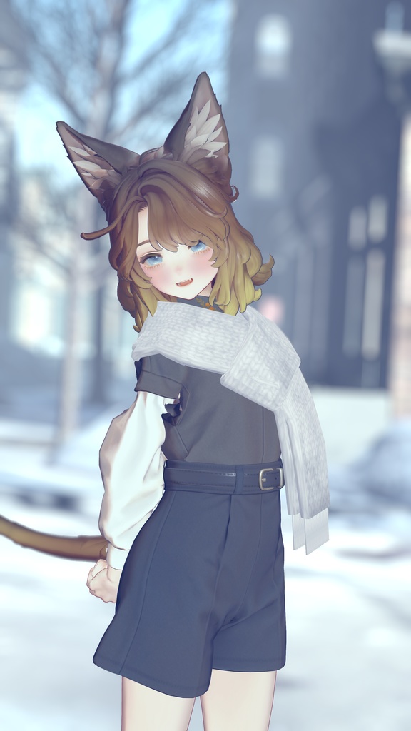 【 マリシア - Marycia - 対応】Marshmallow Muffler