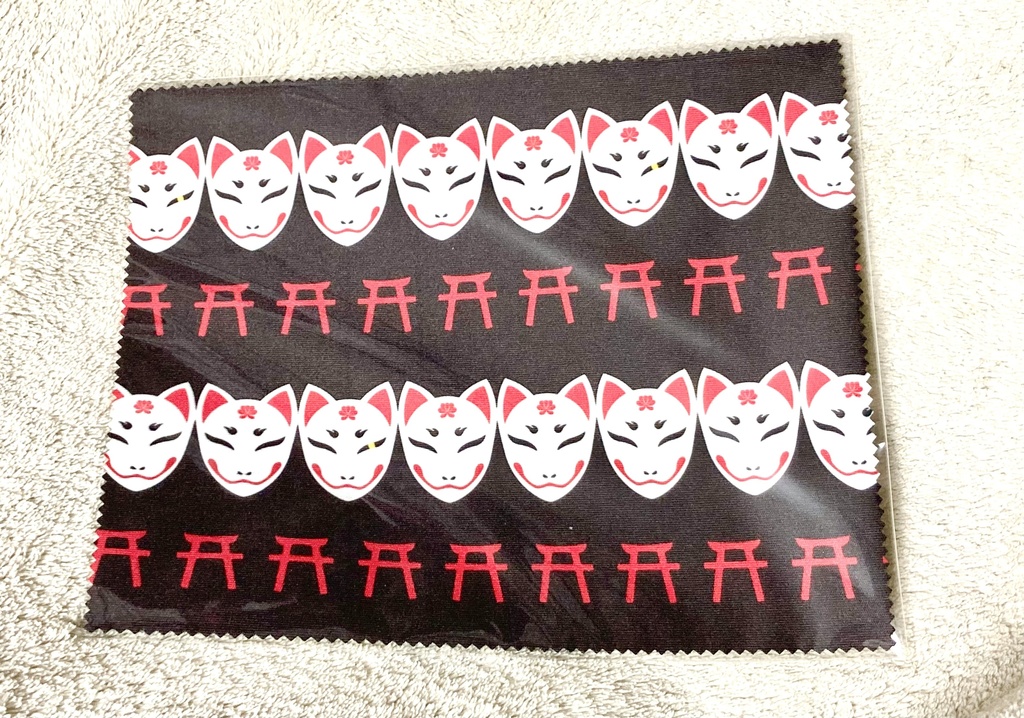 【狐面】マイクロファイバークロス【狐狗狸】