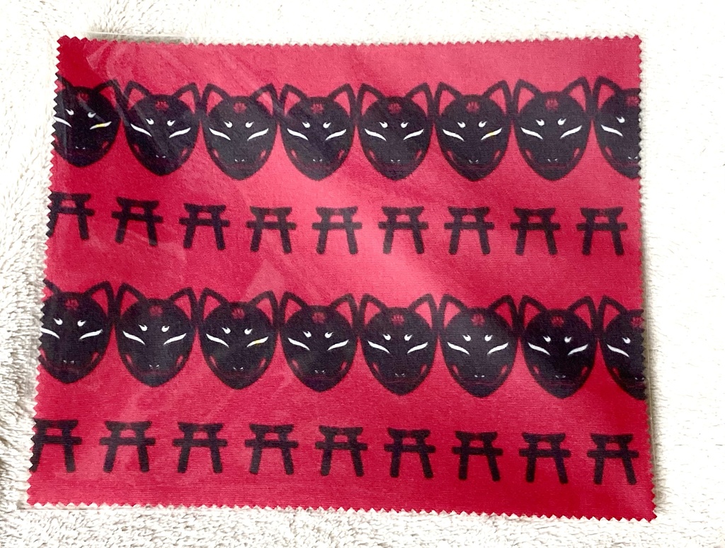 【狐面】マイクロファイバークロス【狐狗狸】