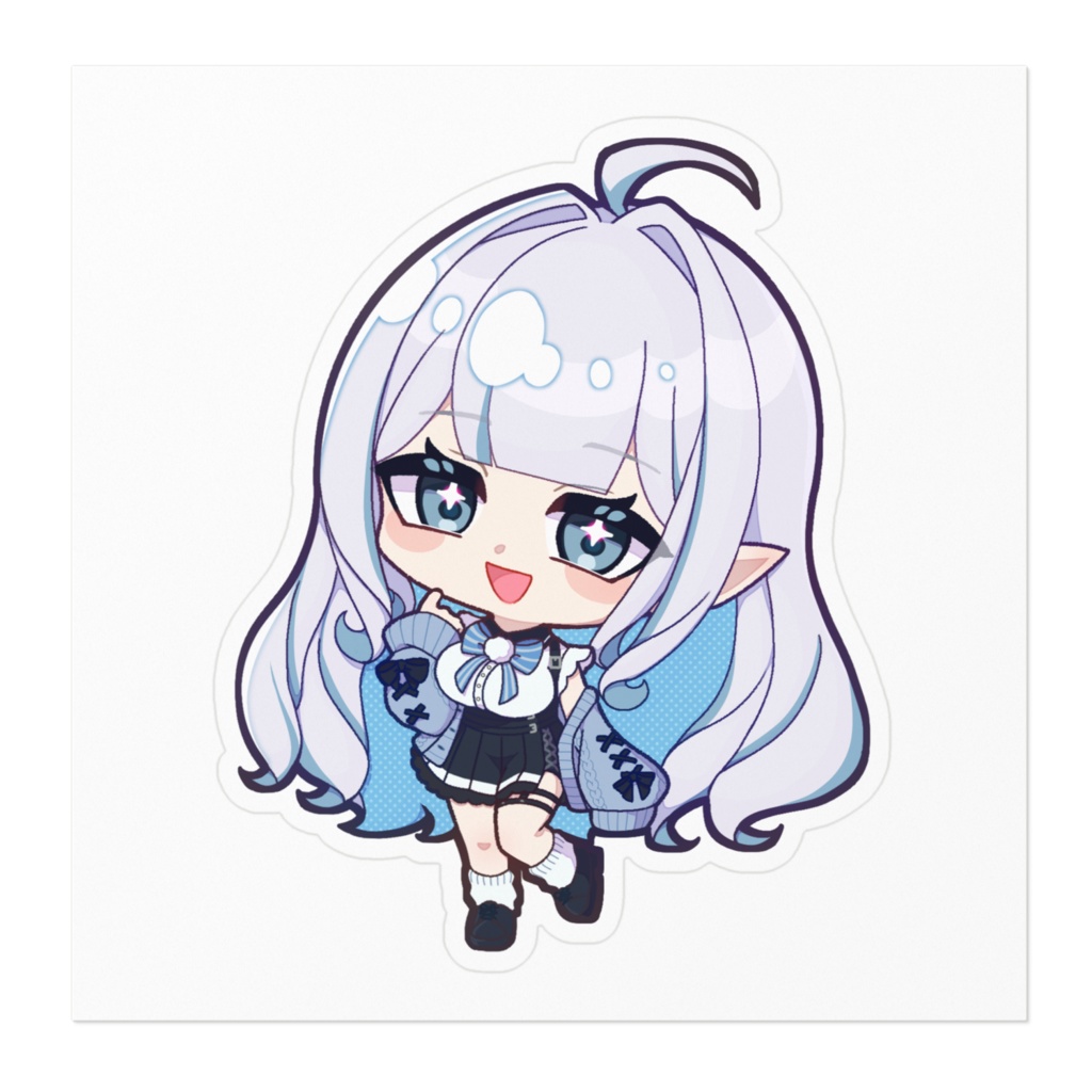 ゆゆのオリジナルステッカー