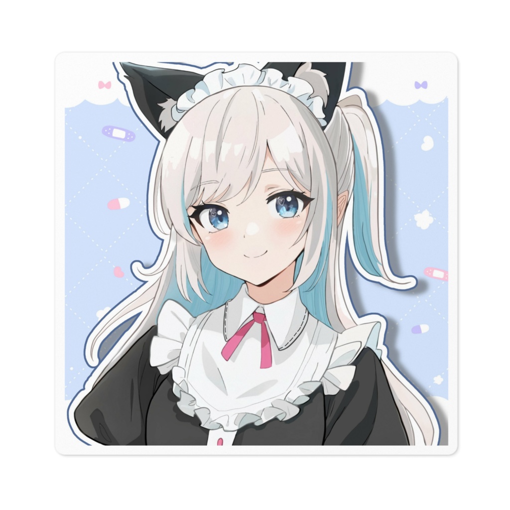 ゆゆオリジナルグッヅ ゆゆメイドステッカー