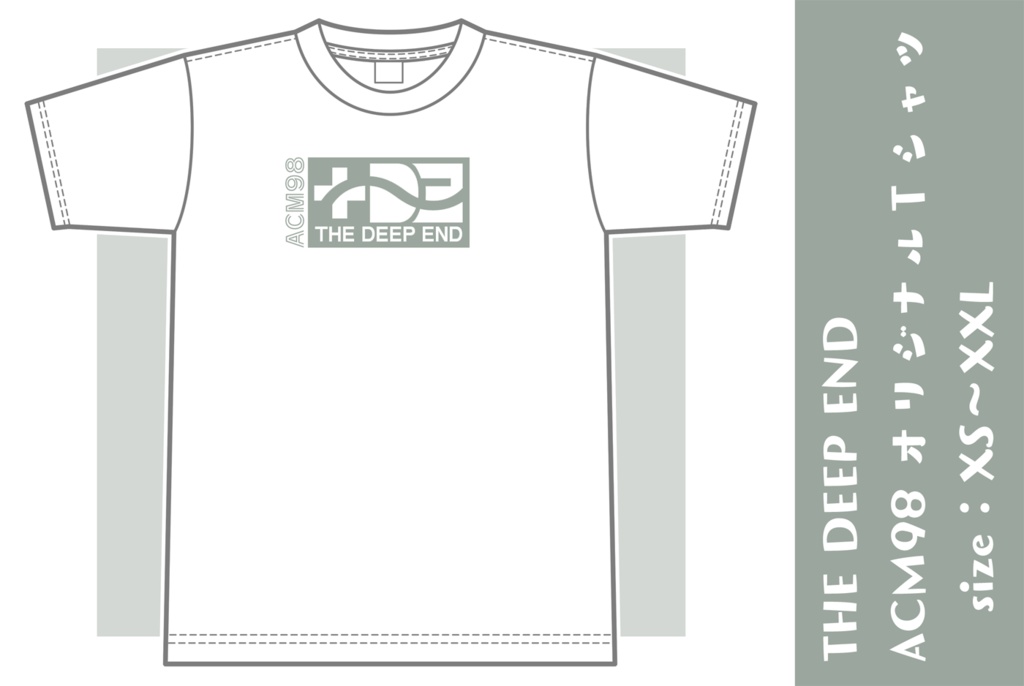 ACM98 オリジナルＴシャツ 【※ 在庫限り ／ size：L のみ 】