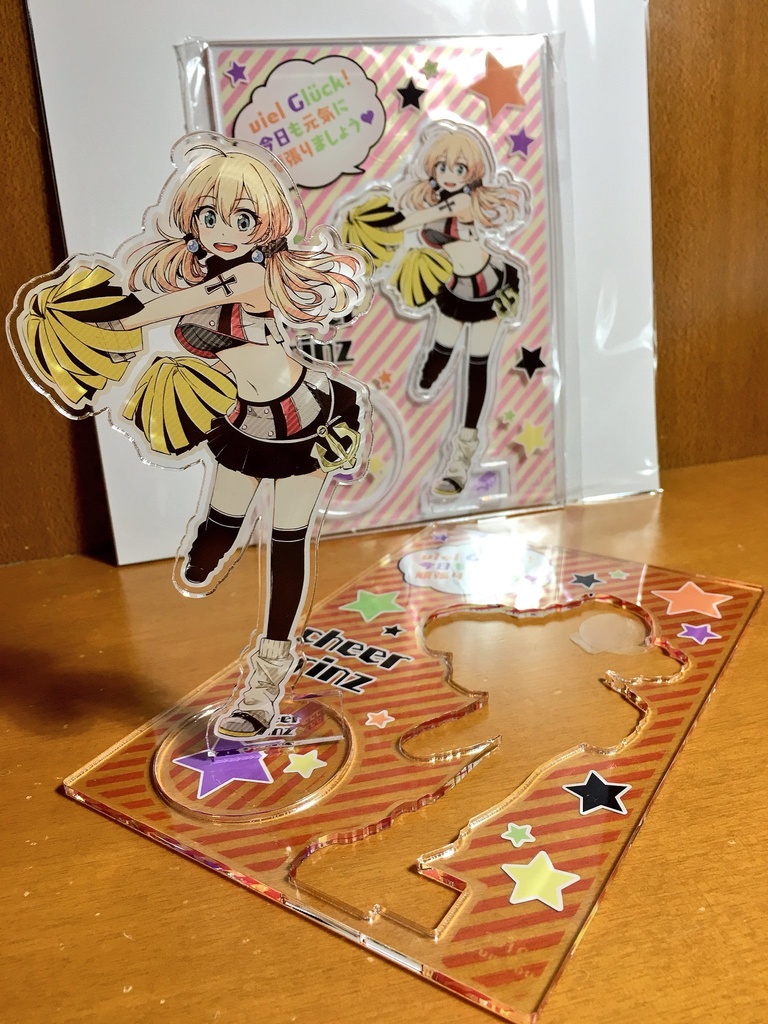 チア鈴谷 & チアプリンツ アクリルフィギュア