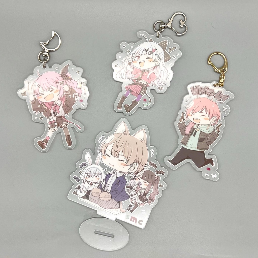 AcrylicKeyholder【 meruto / nozomi / lauren 】