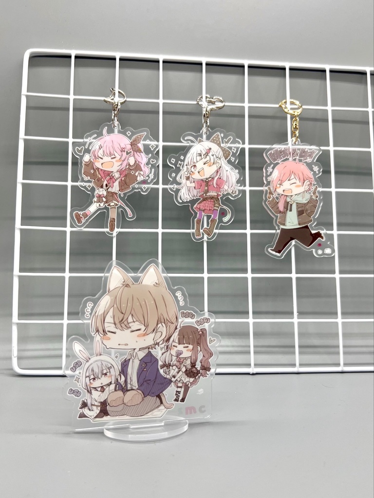 AcrylicKeyholder【 meruto / nozomi / lauren 】