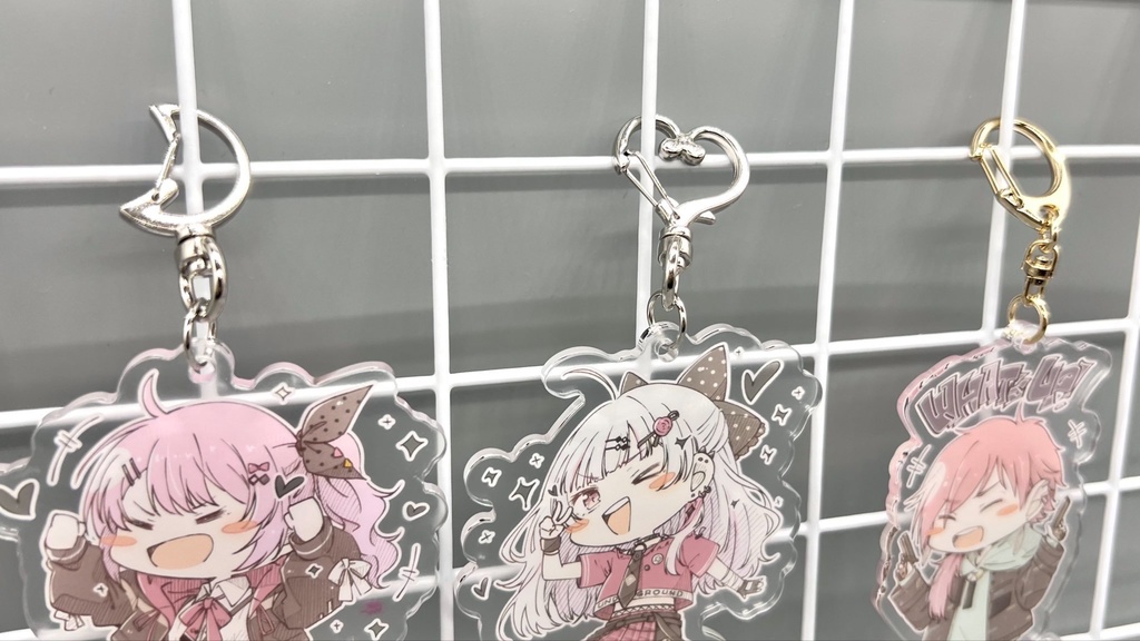 AcrylicKeyholder【 meruto / nozomi / lauren 】