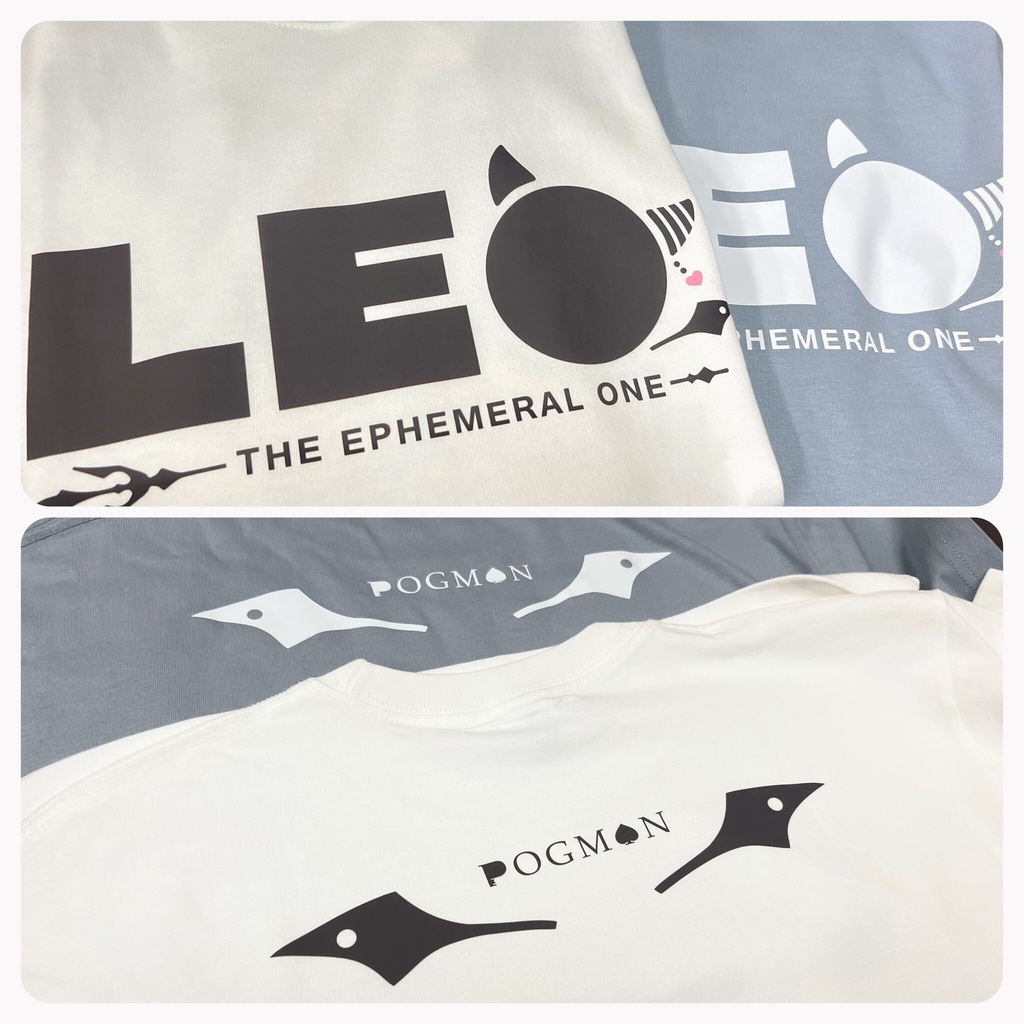 LEO / POGMON Tシャツ( ホワイト )/ C108 夏コミ 新作