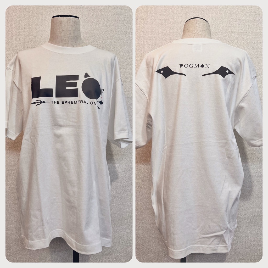LEO / POGMON Tシャツ( ホワイト )/ C108 夏コミ 新作