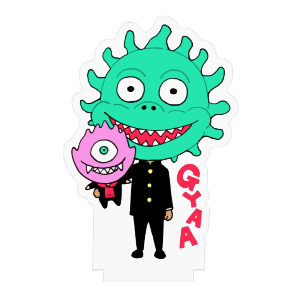 怪獣になったゲイ アクリルフィギュア