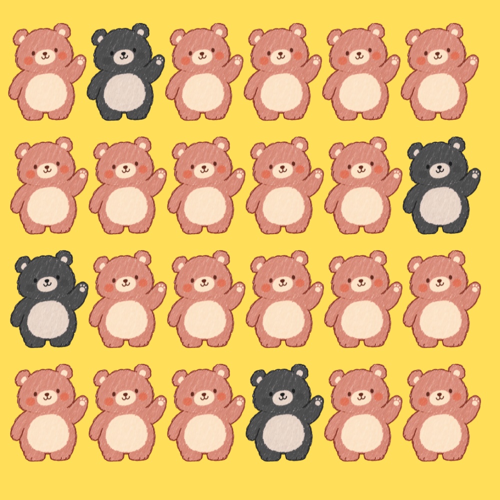 デザインペーパー(動物)4枚セット