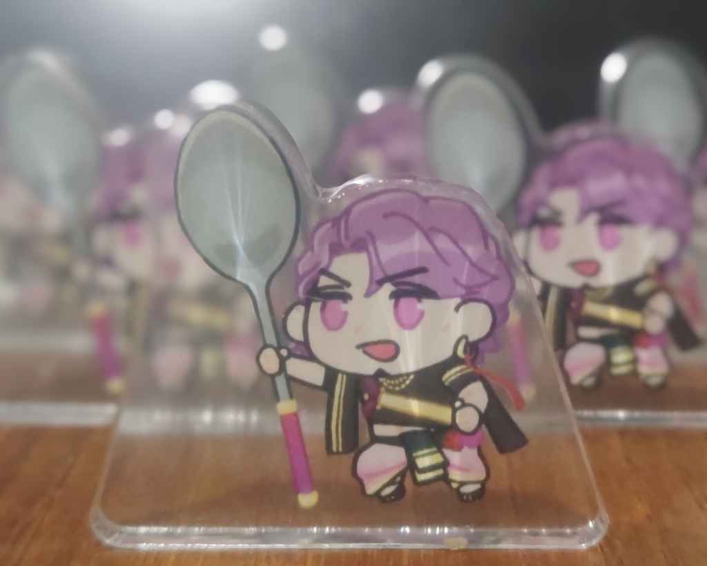 ご飯・おやつにジャイカウ！アクリルブロック