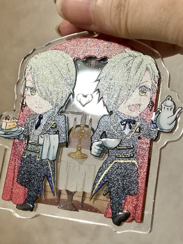 双子(フォルテ、アシッド)アクキー