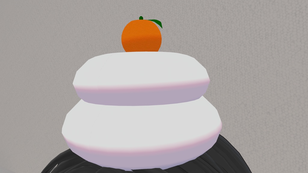 好きなものが中から出てくる鏡餅