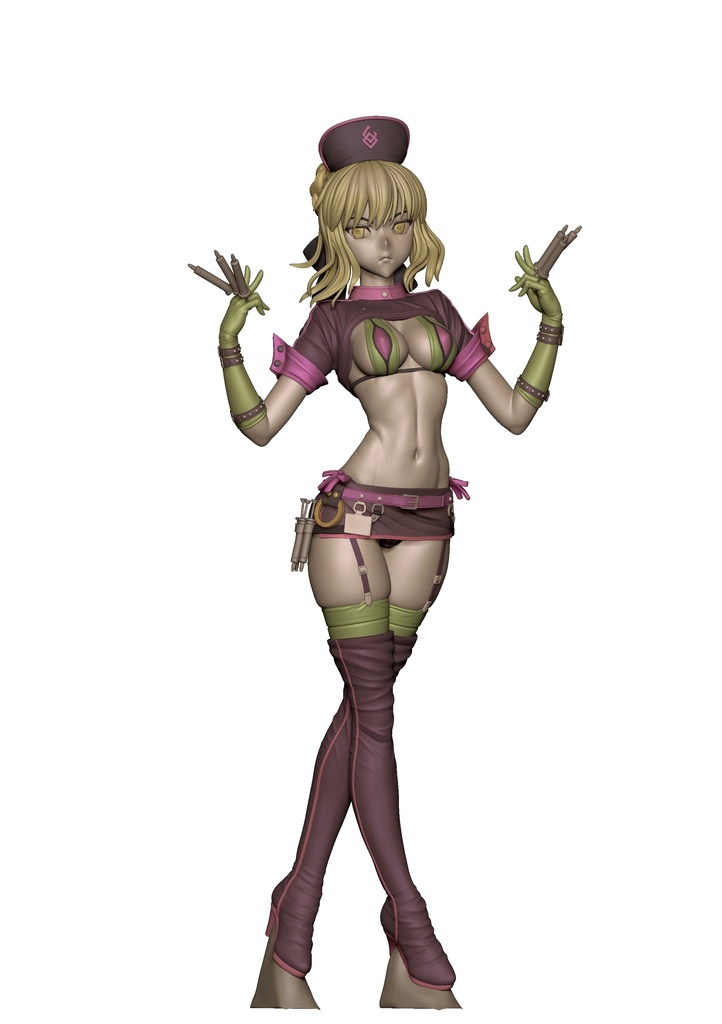 セイバーオルタ　ナースコスver