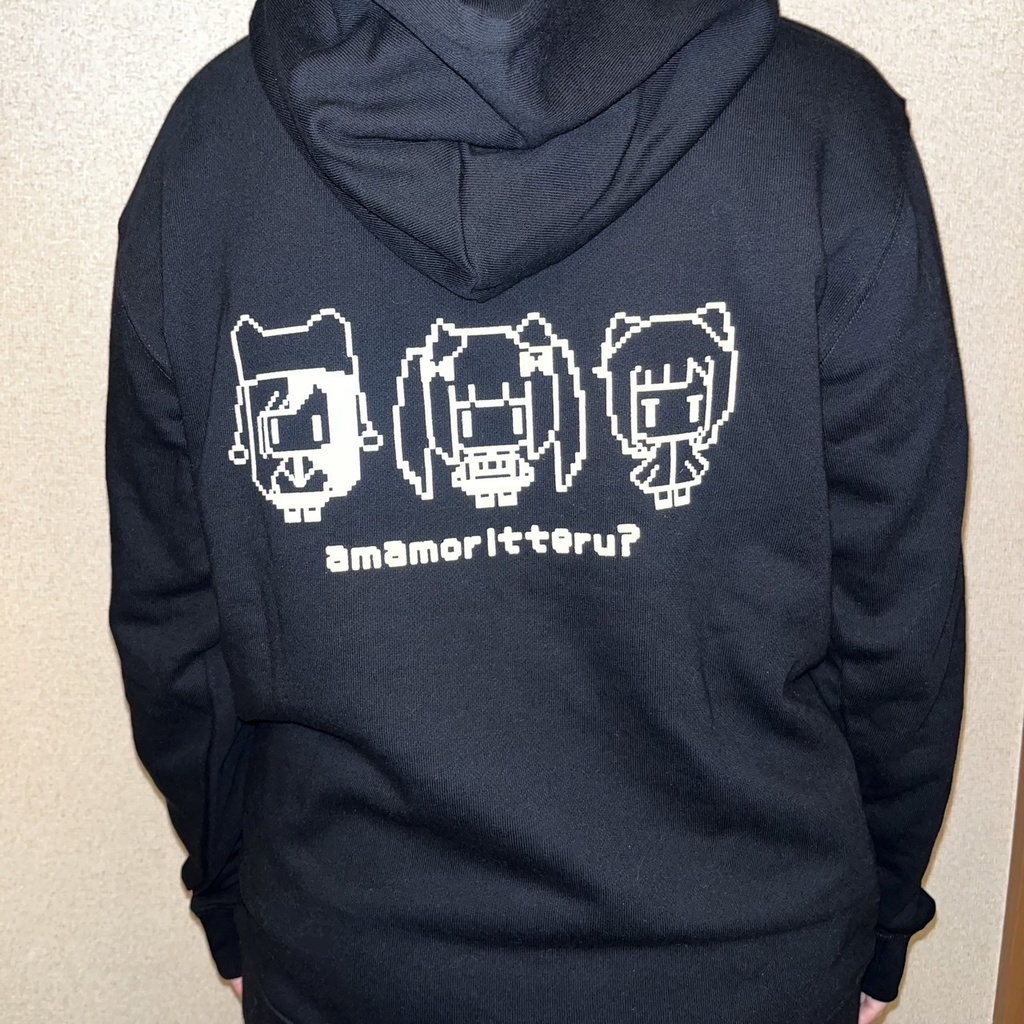 あまもりってるパーカー