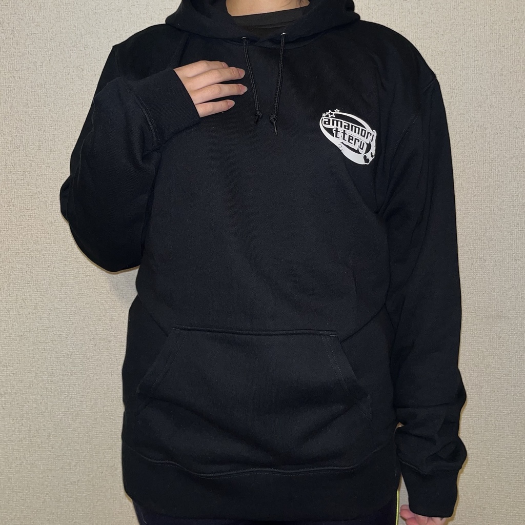 あまもりってるパーカー