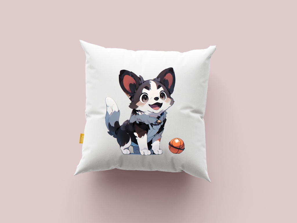 Cute digital design for sticker bundle (30P), Puppy plays ball - かわいいデジタルデザインステッカーバンドル(30P)、子犬がボールで遊ぶ