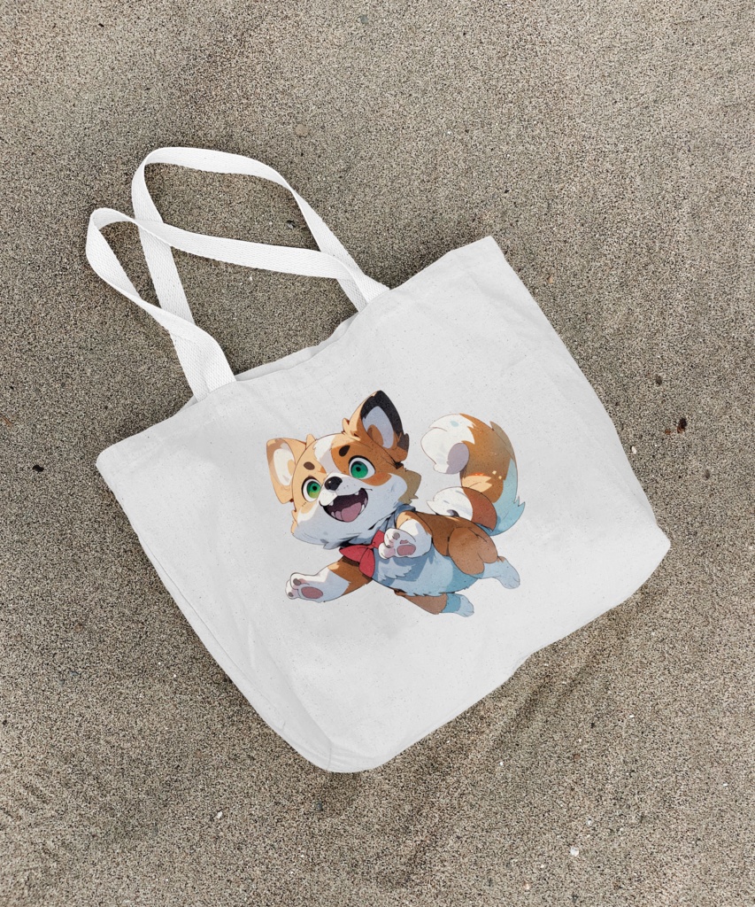 Cute digital design for sticker bundle (30P), Puppy jumping - かわいいデジタルデザインステッカーバンドル(30P)、ジャンプする子犬