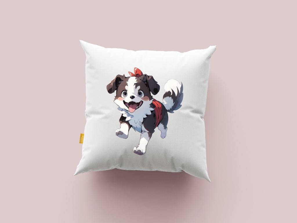 Cute digital design for sticker bundle (30P), Puppy running - かわいいデジタルデザインステッカーバンドル(30P)、走っている子犬