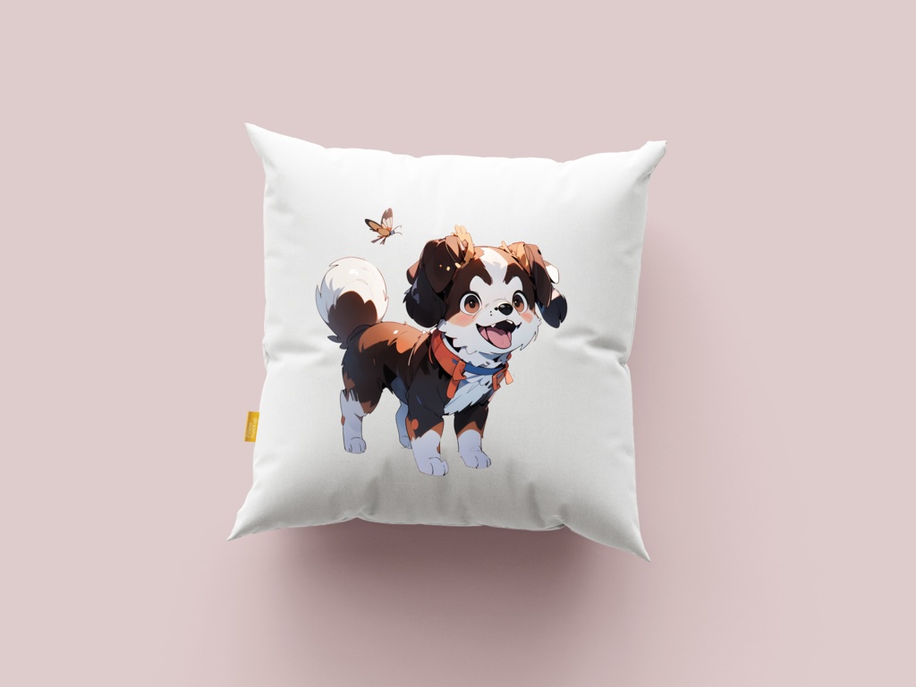 Cute digital design for sticker bundle (30P), Puppy standing - かわいいデジタルデザインステッカーバンドル(30P)、立っている子犬