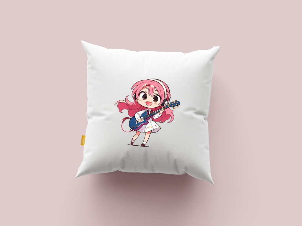 Cute digital design for sticker bundle (40P), Little girl playing guitar - かわいいデジタルデザインステッカーバンドル(40P)、ギターを弾く少女