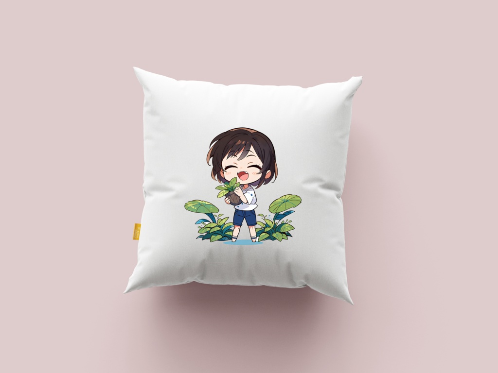 Cute digital design for sticker bundle (30P), Little girl loves nature - かわいいデジタルデザインステッカーバンドル(30P)、小さな女の子は自然が大好き