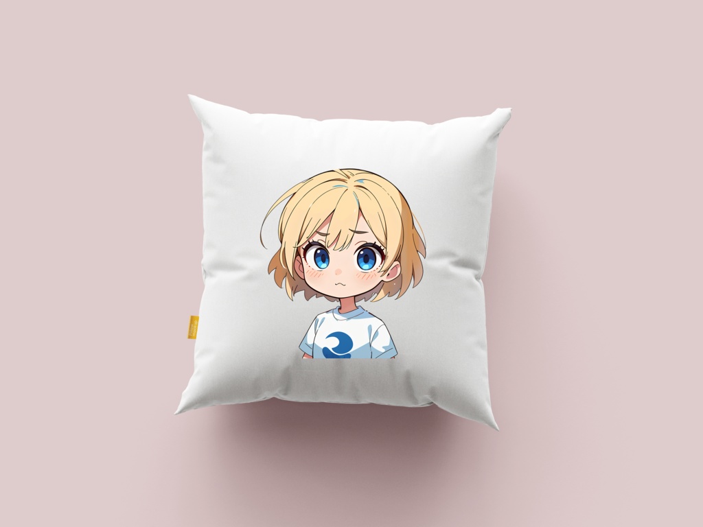 Cute digital design for sticker bundle (60P), Blonde girl- かわいいデジタルデザインステッカーバンドル(60P)、ブロンドの女の子