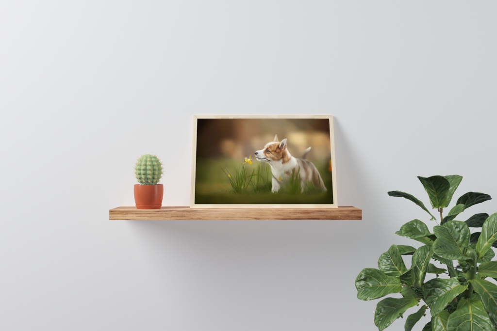 Pet Personalized Oil Painting Digital for Wall Art or Poster Print