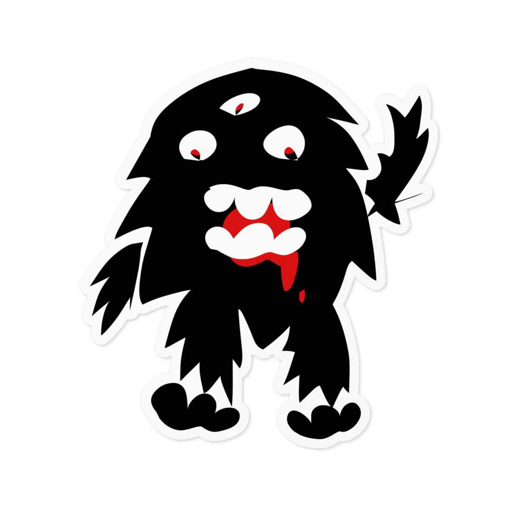 モンス/スリー*ステッカー