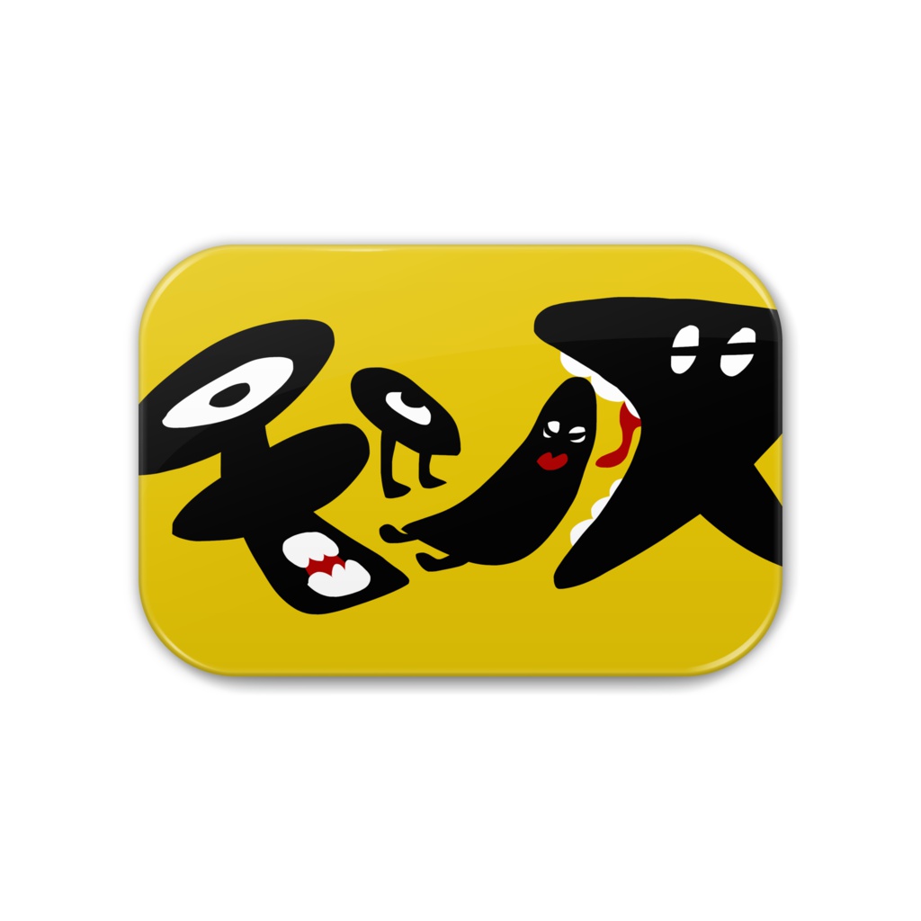 モンス*缶バッジ