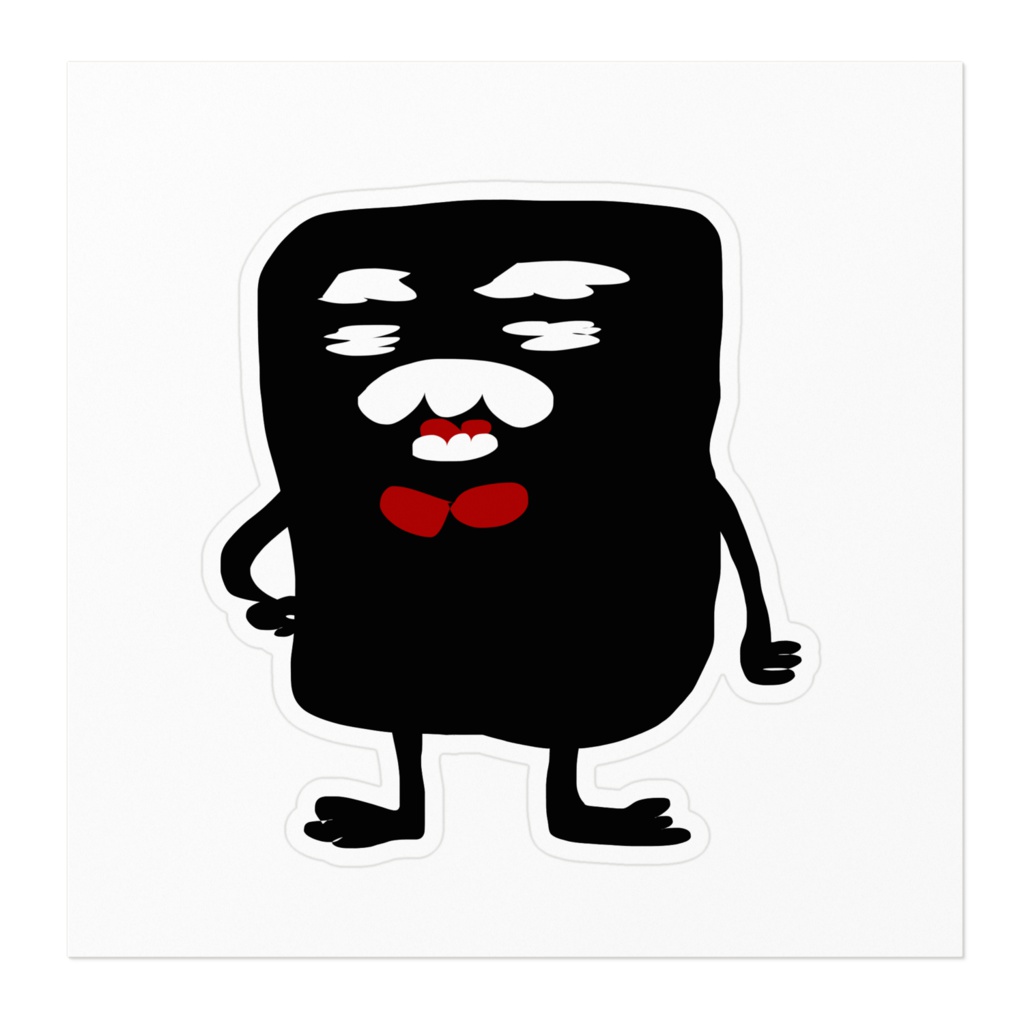 モンス/スクエア*ステッカー